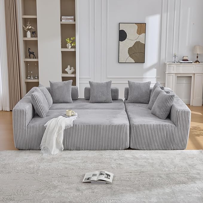 Eafurn DIY Combination Compression Modular Sectional Sofa - Image 2