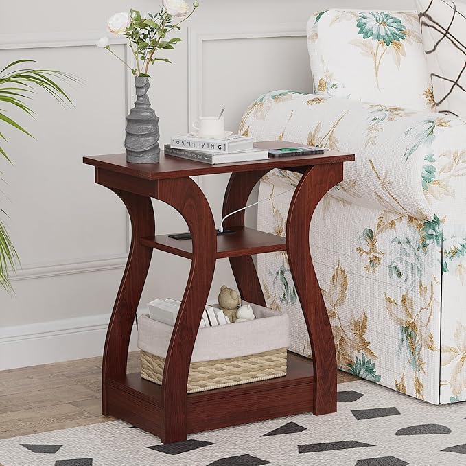 End Tables Living Room, Cherry End Table by FROMJBEST