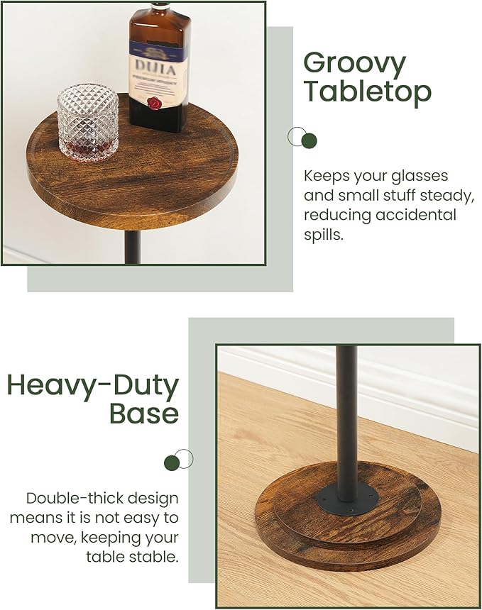 Small Round Side Table, Drink Table - Image 7