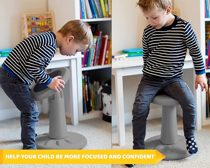 ActiveChairs Kids Wobble Stool, Flexible Classroom Seating Improves Focus - Image 5