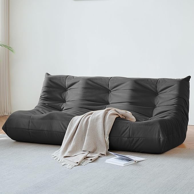 Bean Bag Chair, Large Fireside Chair Bean Bag Sofa by Gazecaia