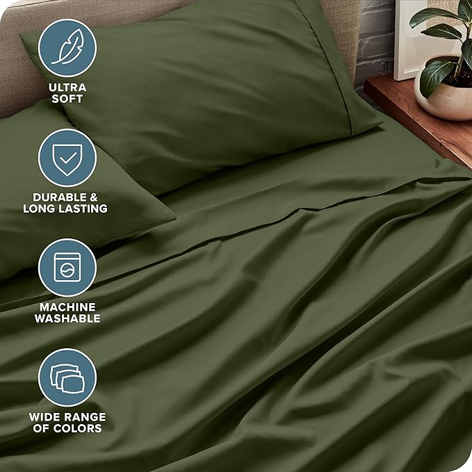 Bare Home Full XL Sheet Set - Image 4