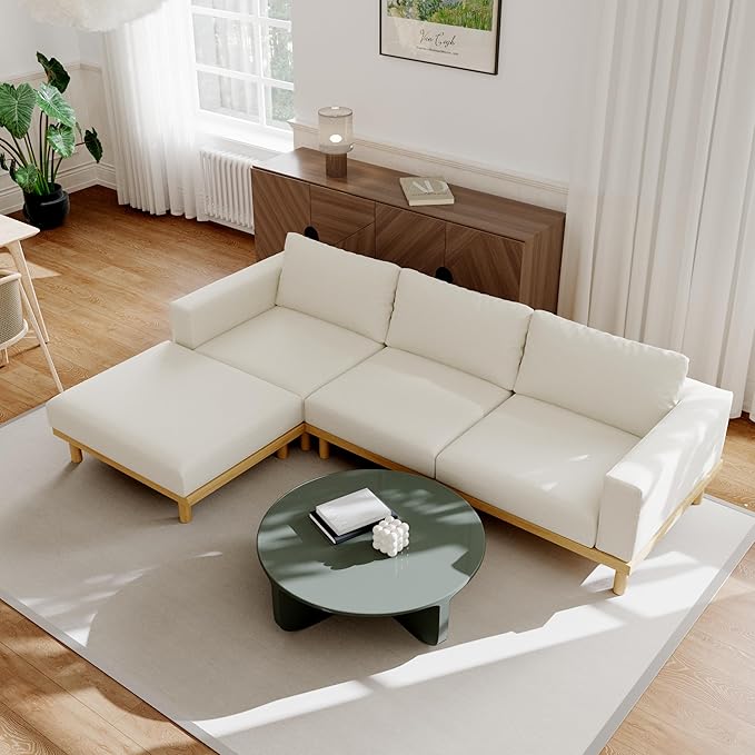 Acanva Minimalist Modular Sectional Sofa - Image 3