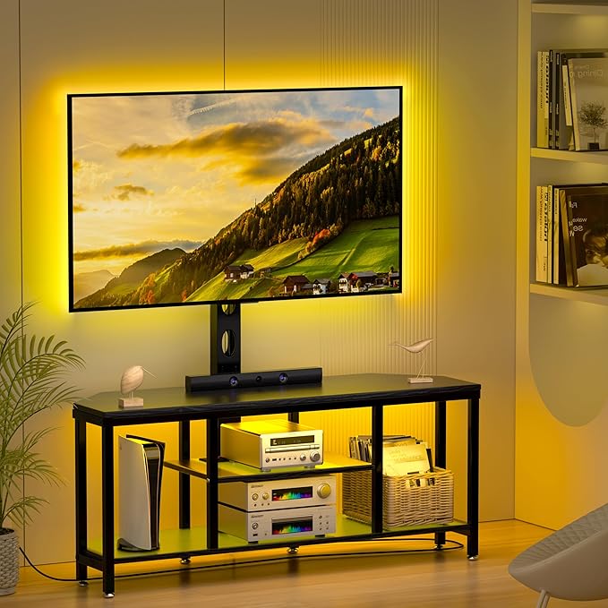 Corner TV Stand with Mount LED - Image 2