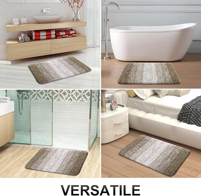 OLANLY Bathroom Rugs Mat 36x24, Extra Soft Absorbent Microfiber Bath Rugs - Image 6