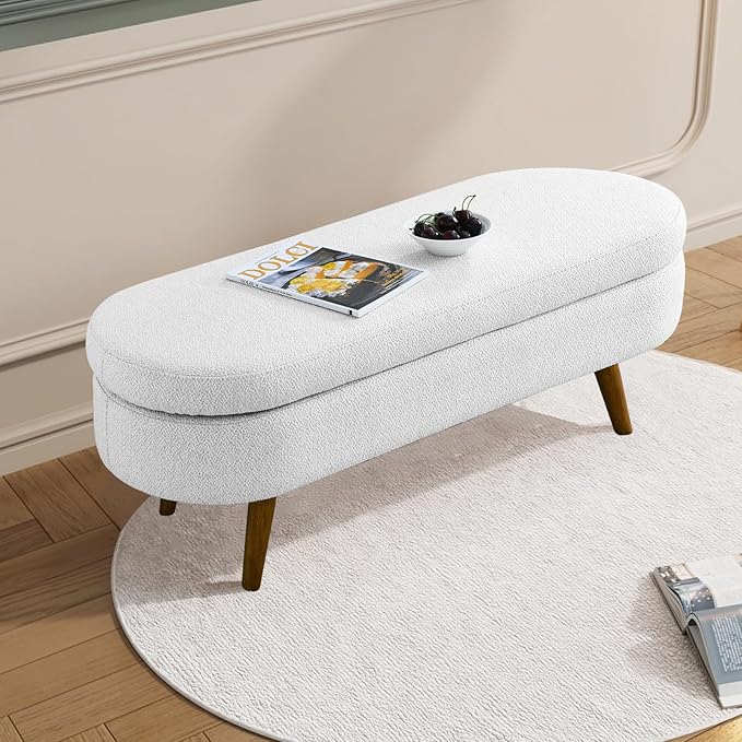NicBex Ottoman Bench with Storage - Image 6