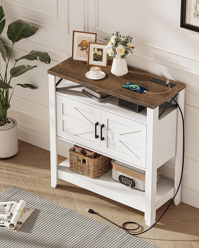 Console Table, Farmhouse Sofa Table - Image 8