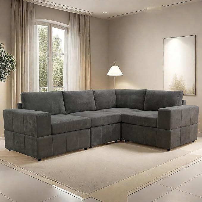 Sectional Couches Sofa for Living Room, 101″ Modern L Shaped Couch - Image 6
