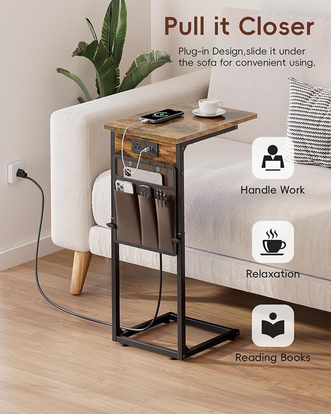 Vagusicc C Shaped End Table - Image 7