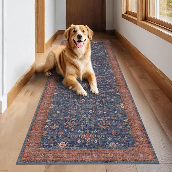 Washable 10 ft Long Runner for Kitchen Floor - Image 5