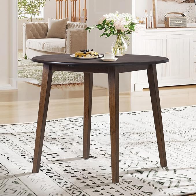 COLAMY 5-Piece Extendable Dining Table Set - Image 3