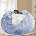 BCU Oversized Bean Bag Cover Comfy Beanbag Chair by BCU
