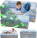 Lamerge Toddler Couch Glow in The Dark Toddler Fold Out Couch by LAMERGE-GROWWITHLOVE