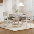 5-Piece Square Dining Table Set by Peatuk