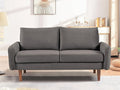 Container Furniture Direct Kent Velvet Loveseat Sofa by ContainerDirect