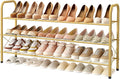 Hoctieon 3 Tier Mesh Style Shoe Rack, Entryway Shoe Shelf, Shoe Storage by Hoctieon