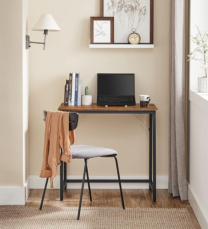 VASAGLE Computer Desk, Gaming Desk, Home Office Desk, - Image 2