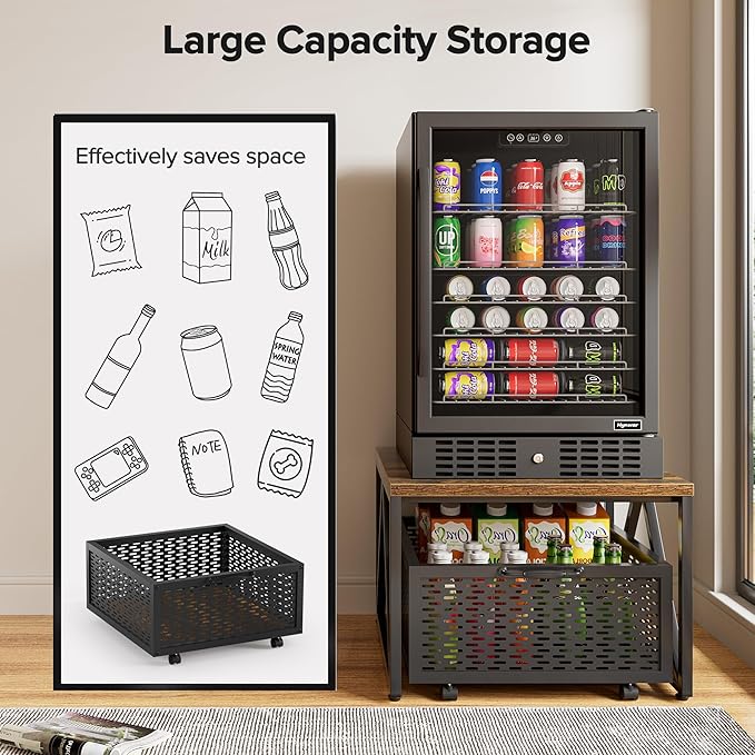 Urban Deco Mini Fridge Stand - Image 8
