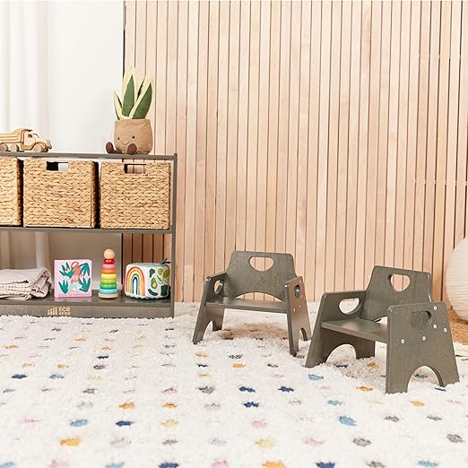 ECR4Kids Stackable Wooden Toddler Chair, Kids Furniture - Image 10