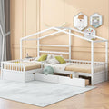 Twin Size House Platform Bed by Unknown
