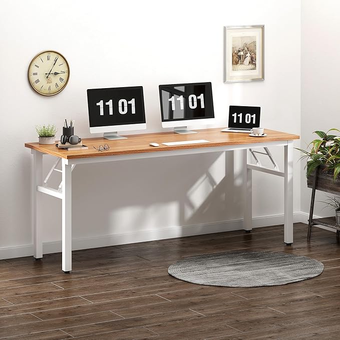Need Computer Desk Office Desk 62 inches Folding Table - Image 2