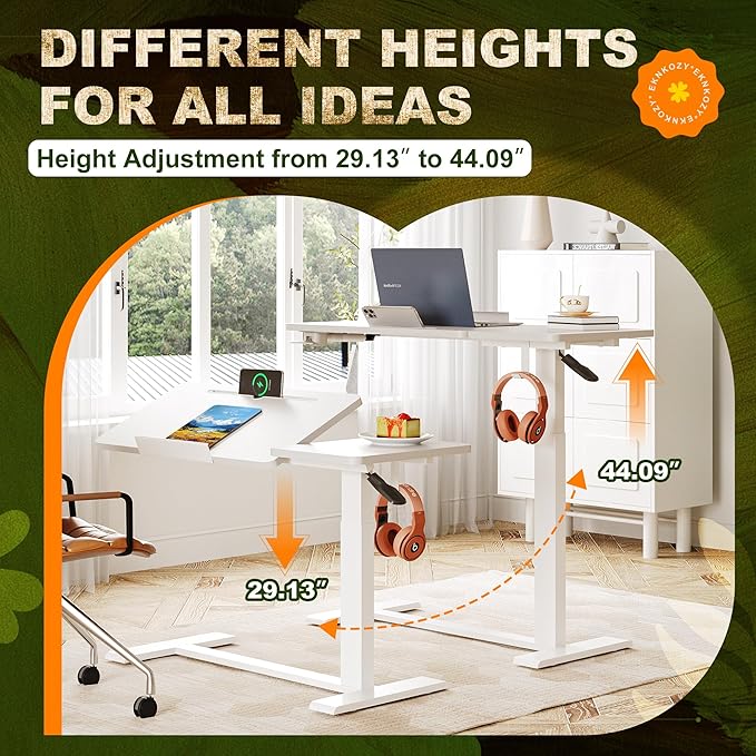 Standing Desk, Medical Overbed Table - Image 4