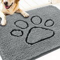 OLANLY Door Mat for Muddy Dog Paws 30x20, Ultra Absorbent Chenille Mud Doormat by OLANLY