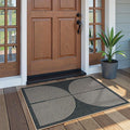 Lahome Rainbow Easy Jute Rug, Farmhouse Non Slip Non Shedding Lightweight by Lahome