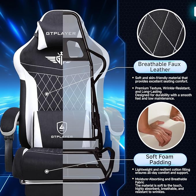 GTPLAYER Gaming Chair, Video Game Chairs - Image 6