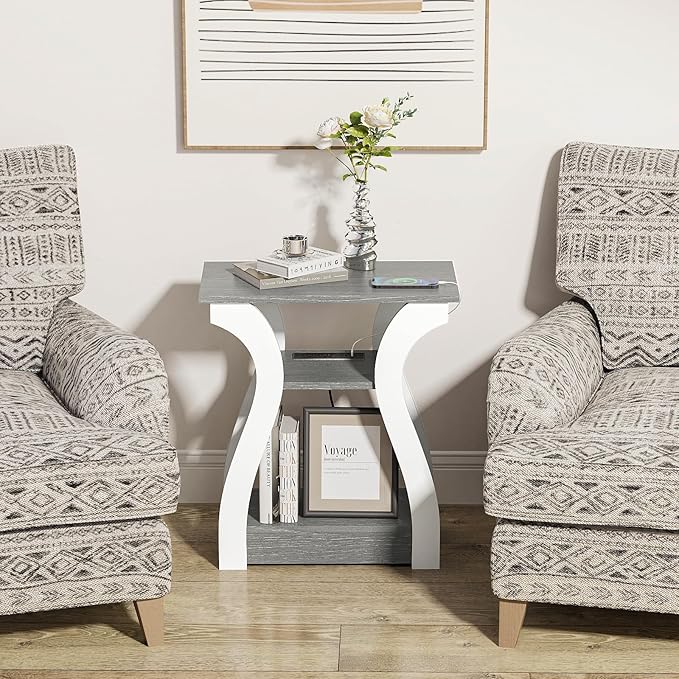 End Tables Living Room, Nightstand - Image 3