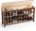 Shoe Storage Bench for Entryway by ENPKLUTE