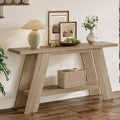 Treocho 63 Inch Long Farmhouse Console Tables by Treocho