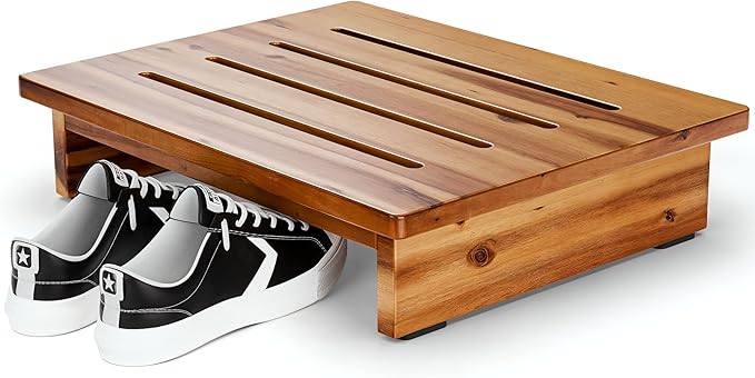 Holana 3.5in Height Wooden Step Stool by HOLANA