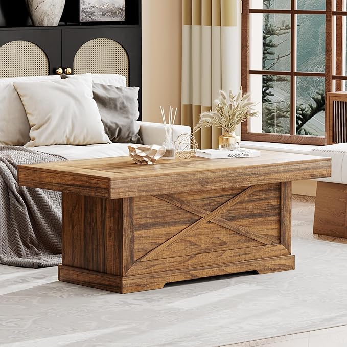 Coffee Table 39 in Rustic Center Table - Image 6