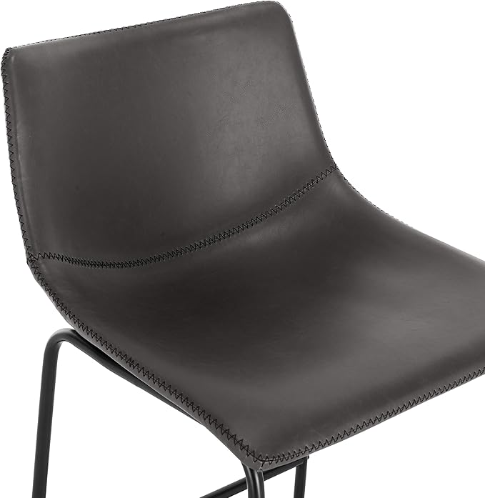 EdgeMod Brinley Counter Stool in Grey - Image 8