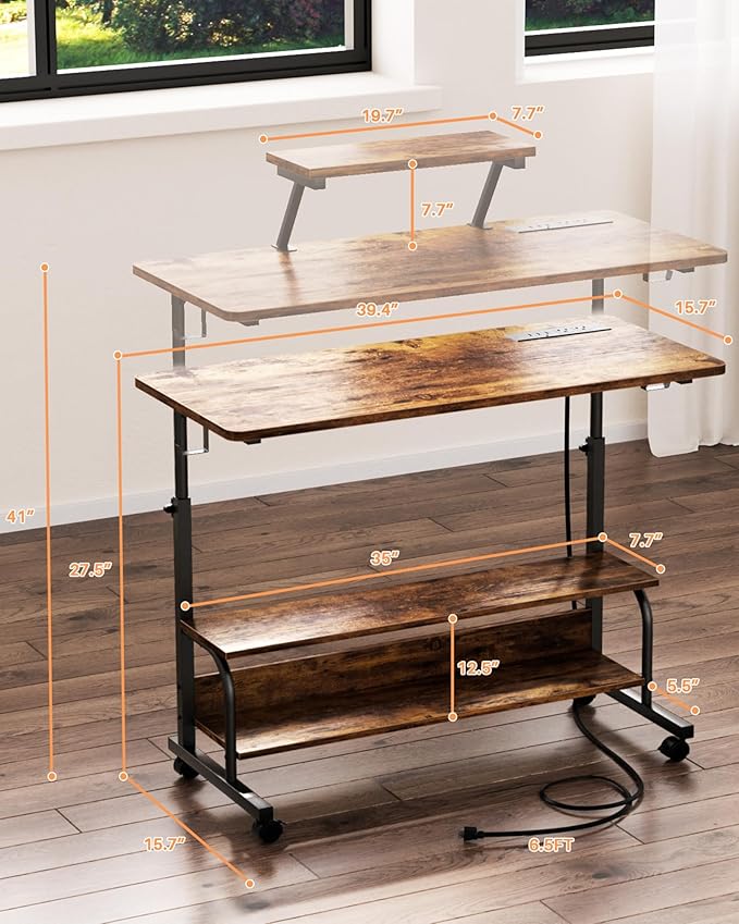 Height Adjustable Standing Desk - Image 3