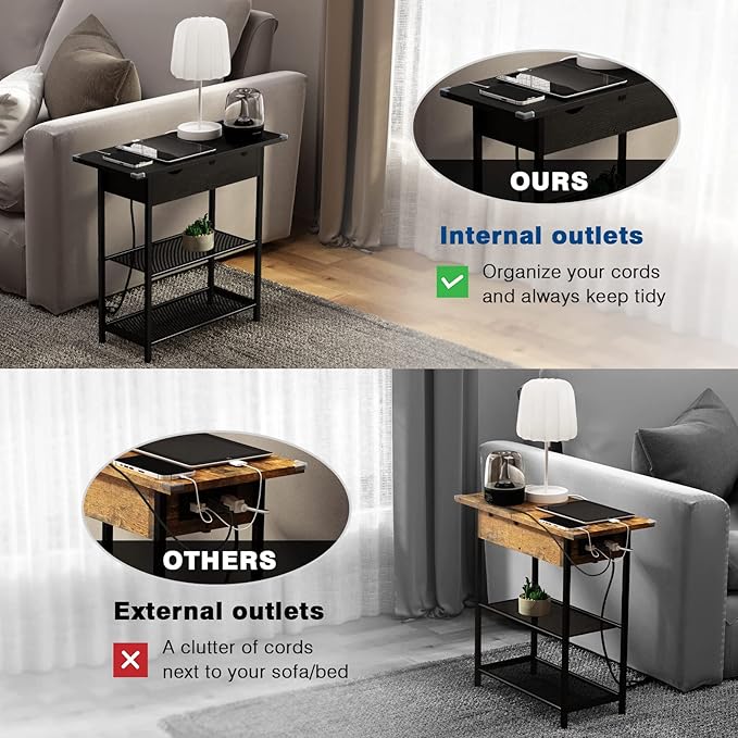 SAUCE ZHAN Sofa Side Table - Image 3