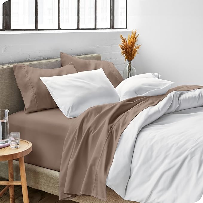 Bare Home Split Head Flex King Sheet Set - Image 9