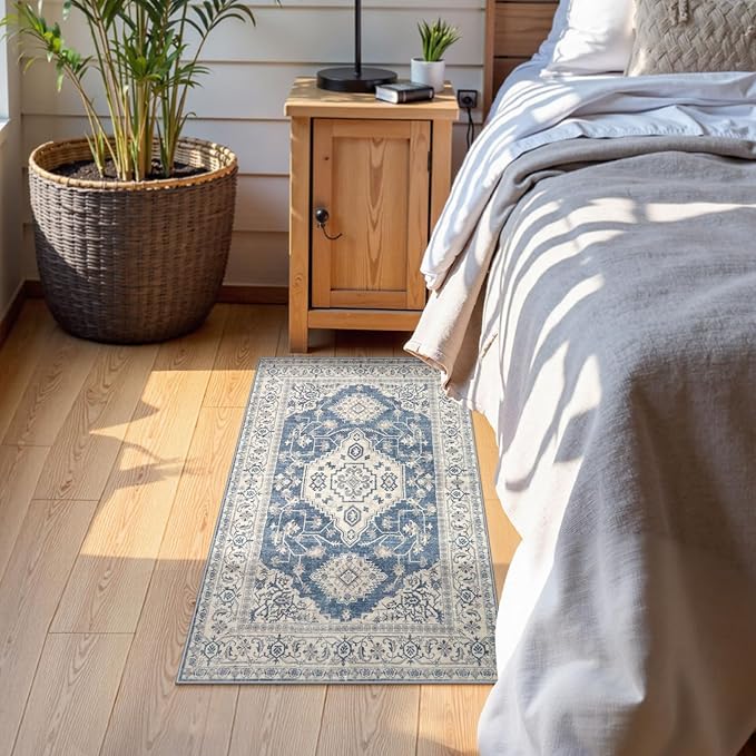 Lahome Oriental Washable Small Area Rug, 2x3 Rugs - Image 4