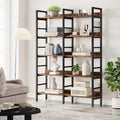 Tribesigns 5-Tier Industrial Bookshelf, 71”H x 47”W Etagere Bookcase, by Tribesigns