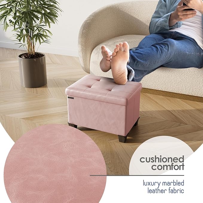 STORAGEBUD Storage Ottoman Cube - Image 7