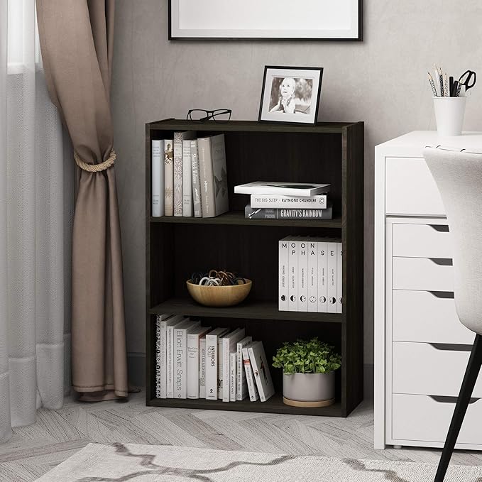 Furinno Pasir 3-Tier Open Shelf Bookcase - Image 2
