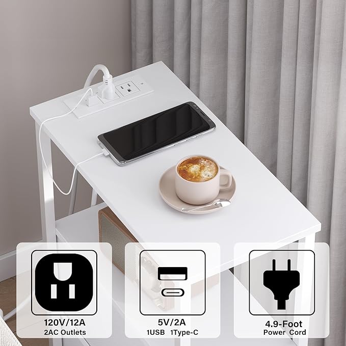 TUTOTAK Narrow LED Night Stand - Image 8