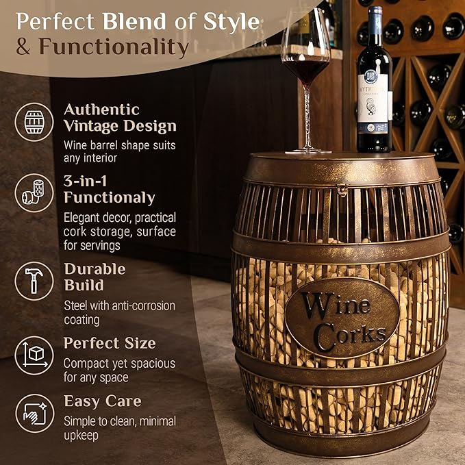 Wine Barrel Table - Image 5