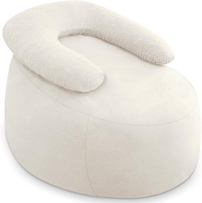 HABUTWAY Bean Bag Chair with U-Shaped Pillow - Image 6