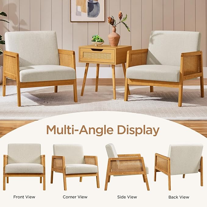 Yaheetech Accent Chair, Modern Armchair - Image 6
