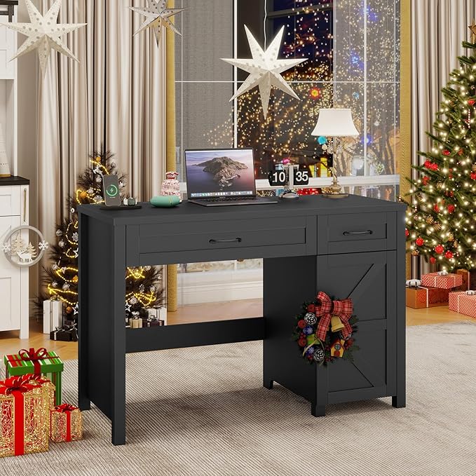 Farmhouse 47" Executive Desk, Computer Desk - Image 7