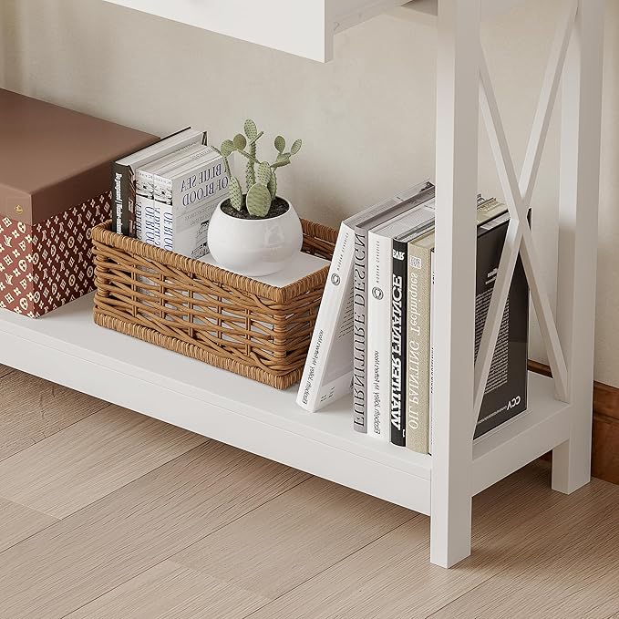 Treocho White Console Table - Image 7