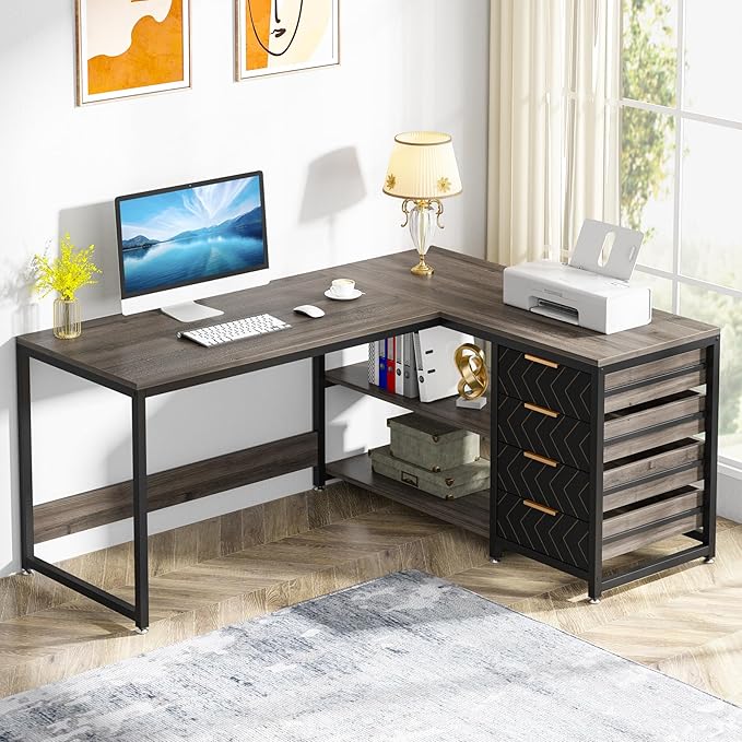 Tribesigns L Shaped Computer Desk by Tribesigns