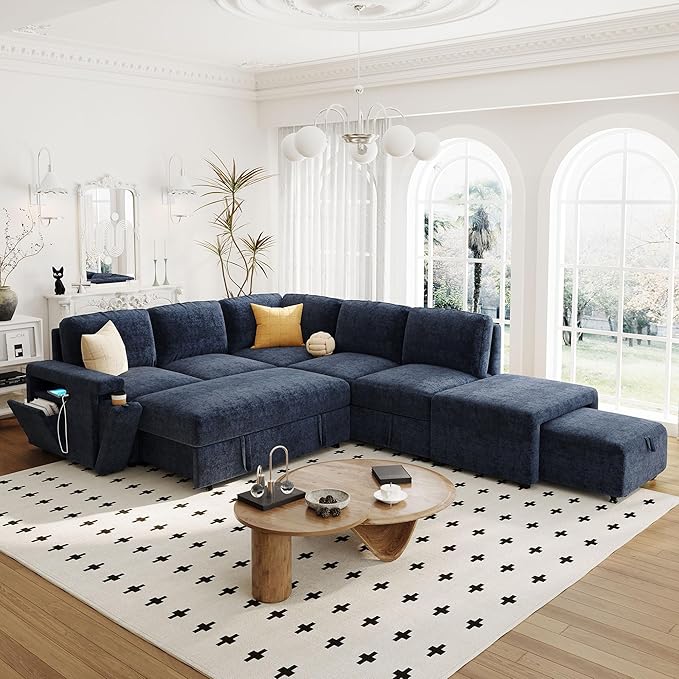 Merax L-Shaped Modular Sectional Sofa - Image 3